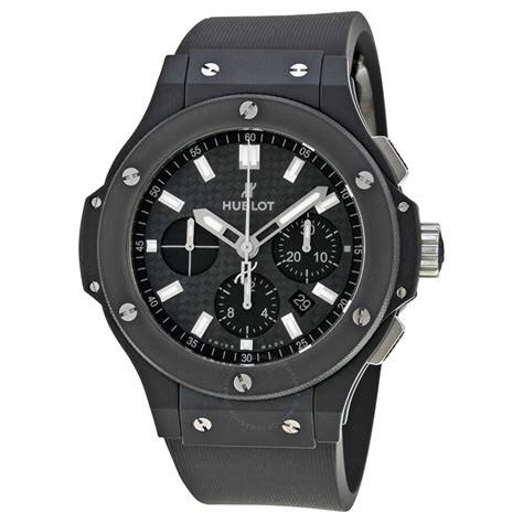 hublot mens all black|Hublot big bang black ceramic.